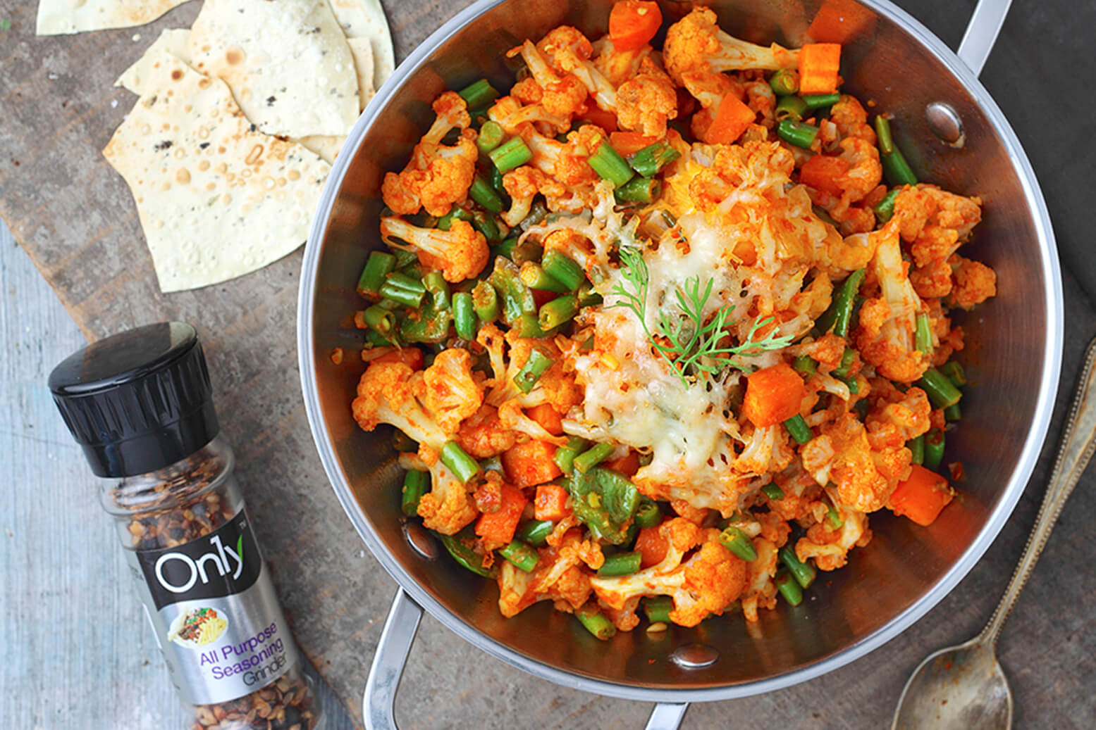 Baked Subz Jalfrezi - On1y