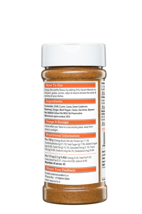 On1y Low Sodium Garam Masala - Image 2